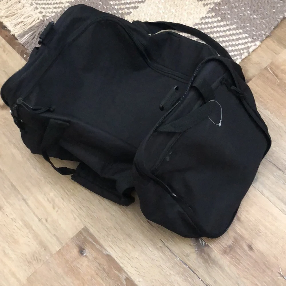 Black Protege Carry-On Duffel Bag